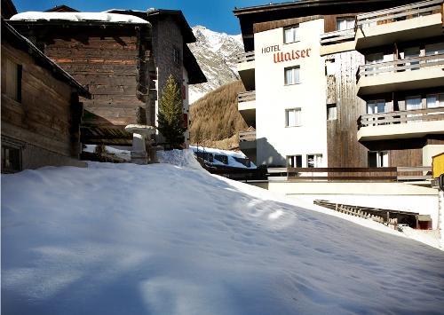 Hostel Walser Saas-Fee Buitenkant foto